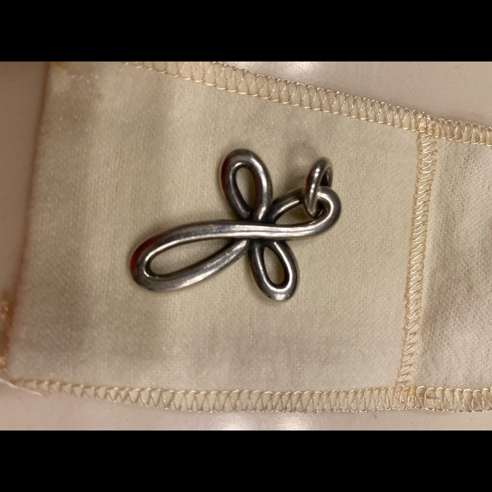 Retired James Avery infinity cross pendant